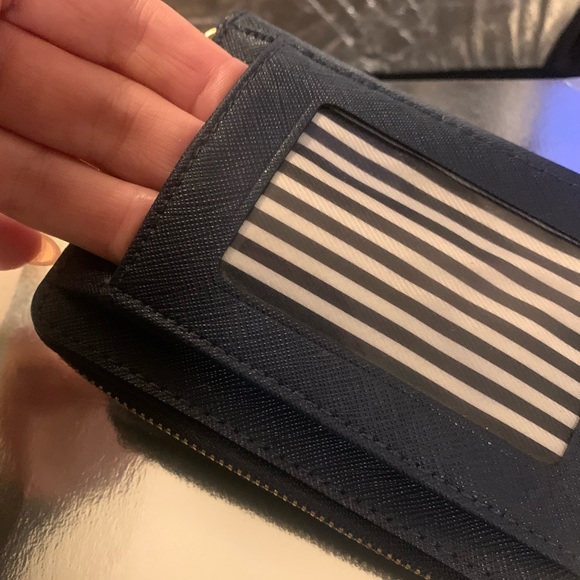 Kate Spade Navy Wallet NWOT - Picture 5 of 7